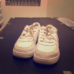 NIKE Air Force 1 white size 7C